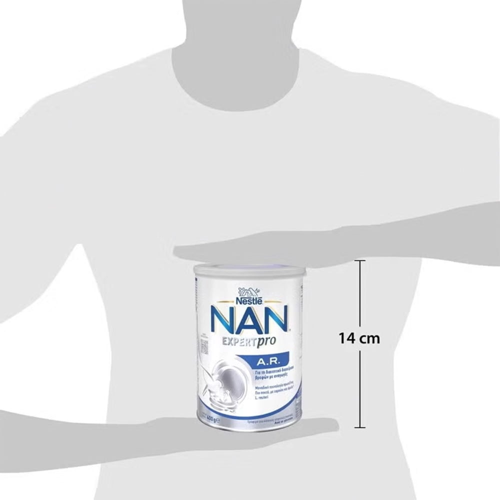 NESTLE - NAN EXPERT PRO A.R. Διαιτητικό Τρόφιμο για Ειδικούς Ιατρικούς Σκοπούς από τη γέννηση - 400gr